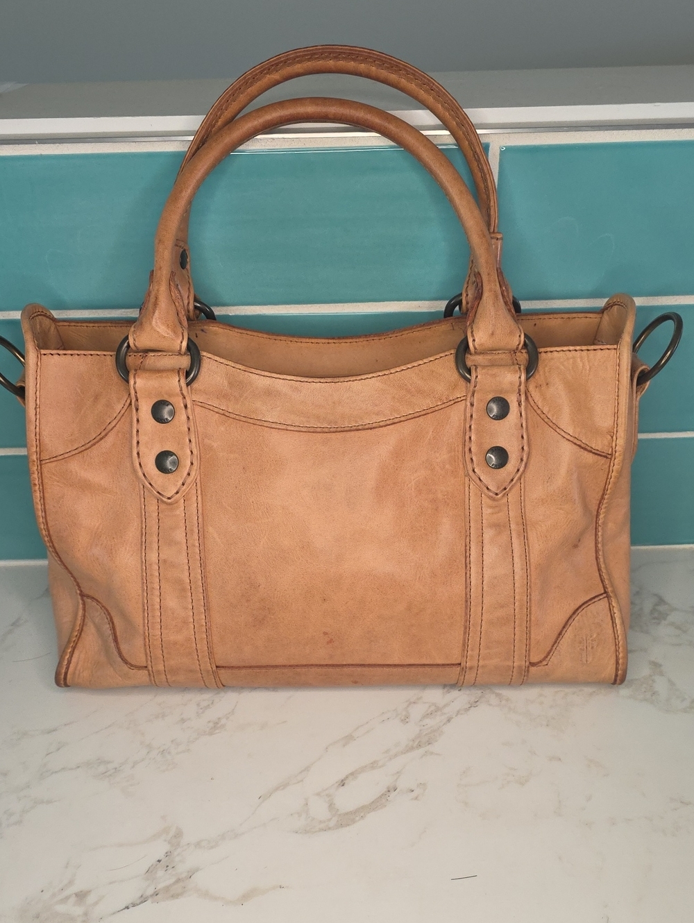 Frye Melissa  Satchel Handbag - Classic Everyday Tote